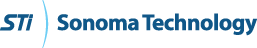 Sonoma Technology logo in blue