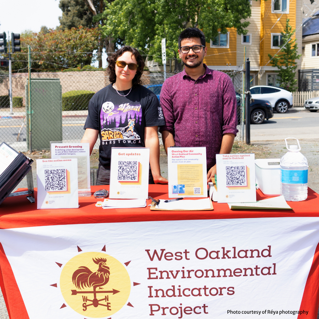 WOEIP staff at a community event